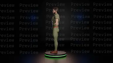 格伦·鲍威尔增强体型3D模型