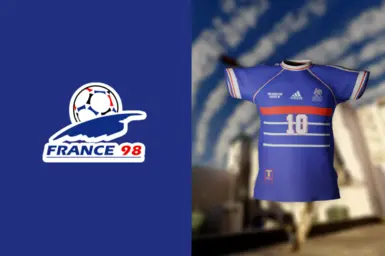 Zinedine Zidane 法国 98套套装