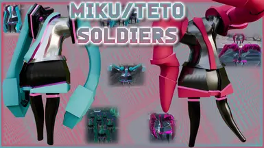 初音与铁斗士兵