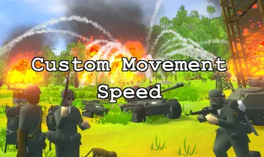 自定义移动速度