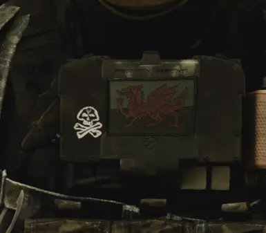 威尔士国旗PVC臂章