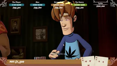 一个非常嗑药的泰科。