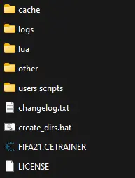 FIFA 21 终极作弊表