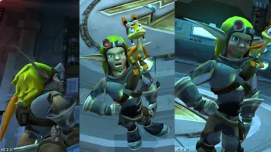 JAK II皮肤（受Sig启发——金属猎头服装）