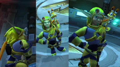 JAK II皮肤（精英猩红卫队）（黄色）