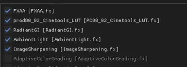 Easternwood - UI 和 Reshade 共享