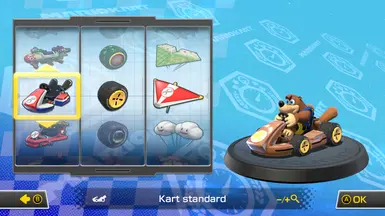 为马里奥角色提供班卓琴的自定义卡丁车和定制滑翔机