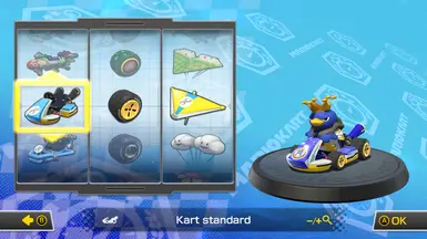 为企鹅王角色定制卡丁车和定制滑翔机