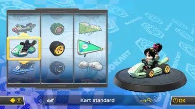 为Vanelope打造的定制卡丁车和定制滑翔机,专为小罗莎琳娜角色设计