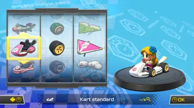 为蘑菇女角色Marin打造定制赛车和定制滑翔机