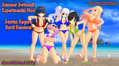 夏季泳装实验性换色