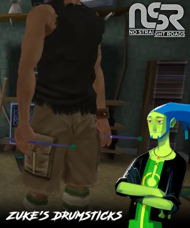 祖克鼓棒（无直路）