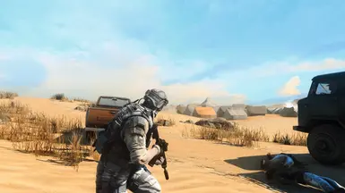 未来士兵重制版与HUD切换