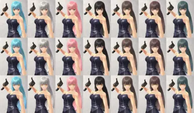 DLC - Risette - 深色头发和深色眼睛选项