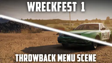 Wreckfest 1 怀旧菜单场景（Legacy）