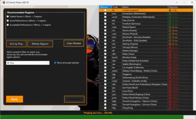 CS2 服务器选择器