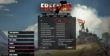 自由人游击战土耳其语译本