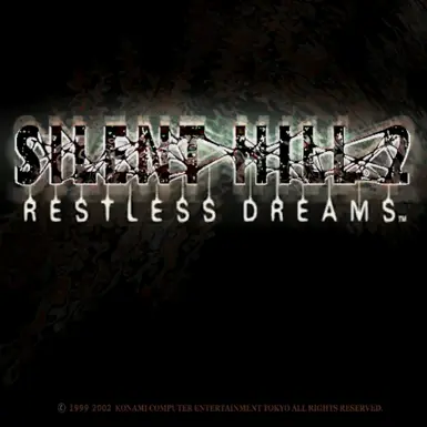 寂静岭2：不安的梦境 PC 标题画面