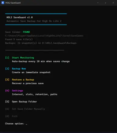 免费自动备份工具（HOL2 SaveGuard）