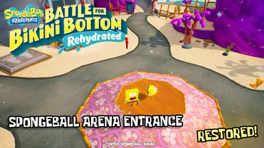 海绵球竞技场入口恢复