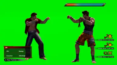 VF1 Jacky舞台的绿幕舞台