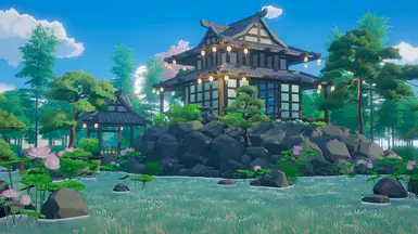 风笛布局——湖庄园