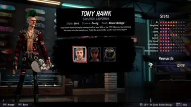 约翰尼·纳帕姆（替代默认托尼·霍克）