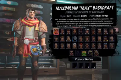 马克西米连·巴克弗拉特(替代托尼·霍克)