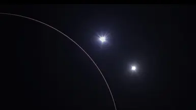 冥王星帝国的绕射尖峰