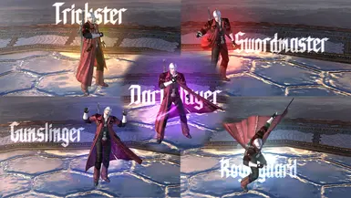 但丁风格变更 DMC5 文本字体 - 效果模组