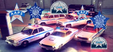 ACPD风格的芝加哥警察，配备非传说车辆