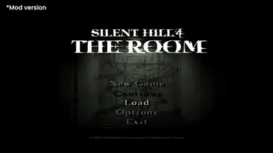 寂静岭4高清菜单和HUD