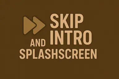 跳过开场和启动画面