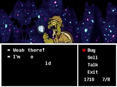 Gerson的Deltarune壁炉主题,取代了基础的商店主题