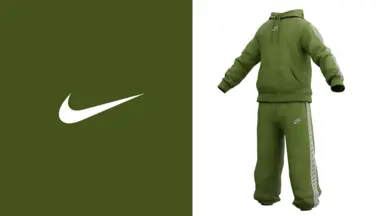 耐克 - 运动裤和连帽衫