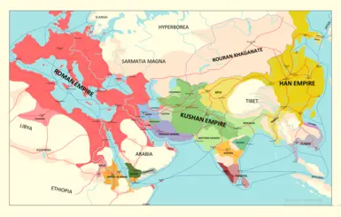公元260年。分裂帝国