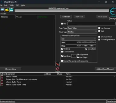 《马克思·佩恩2》作弊引擎