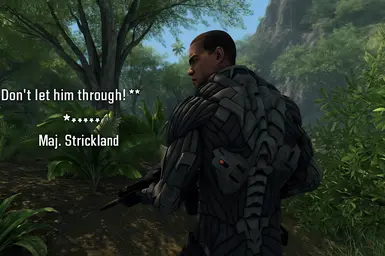 《纯净孤岛危机》——无脏话对话和字幕