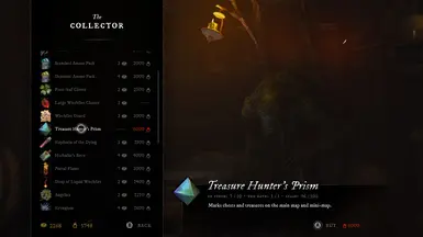 寻宝猎人的棱镜和破碎镜子商贩库存限制