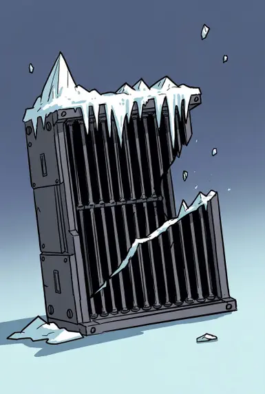 破碎氏族散热器