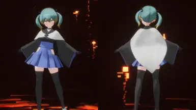 膝高 socks_Nagaran标准人形