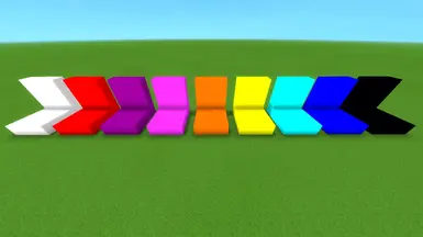 更多纯色色键块