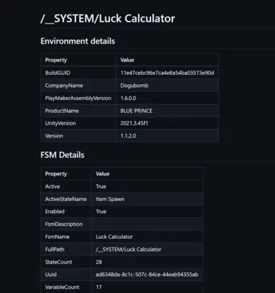 PlayMaker Documenter