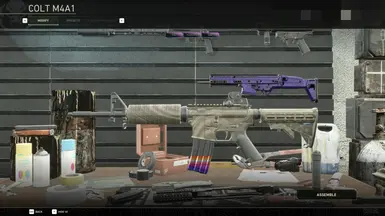 M4 沙漠棕褐色皮肤