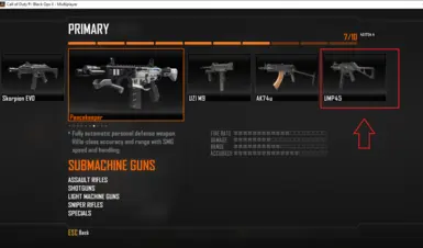 Bo2 Ump45 快速装填模组