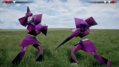 格斗多边形(战士皮肤)