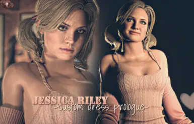 杰西卡·赖利定制连衣裙