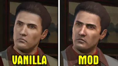 原型迈克尔·柯里昂面部纹理