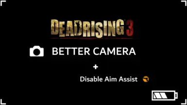 更好的摄像头和关闭瞄准辅助