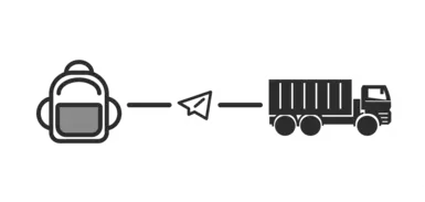 把库存送到卡车